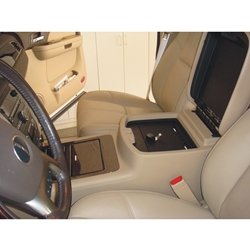 Shown installed in vehicle - closed